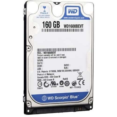 Hd Sata 160 gb notebook